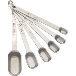 Measuring Spoons Mrs, Anderson 6 Pc.