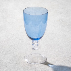 Glass Stemware Vikko Iris Blue 18 Oz