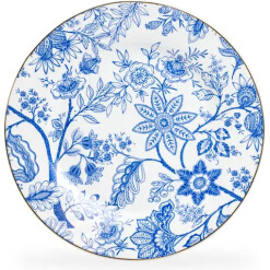 Accent Plate Porcelain Blue Blossom