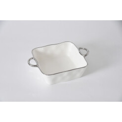 Silver Ring Baking Dish Square