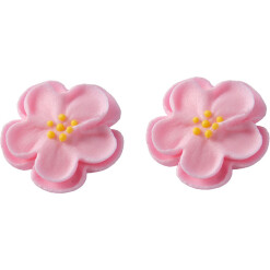 Icing Royal Flowers Pink Pansy