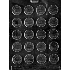 Small Coin Chocolate Mold