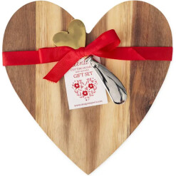 Heart Cutting Board Wood
