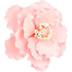 Gumpaste Flower Poppy Pink Single Large