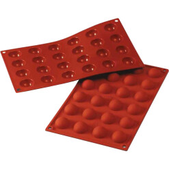 Silikomart Silicone Mold Half-Sphere 24 Cavitities