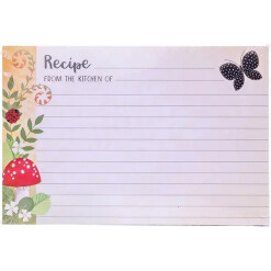 Recipe Cards Merry Mushroom