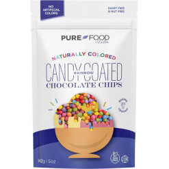 Rainbow Candy Coated Mini Chocolate Chips