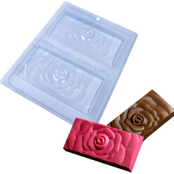 Rose Bar Mold 3 Piece