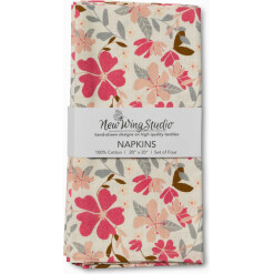 Dinner Napkin Wildflower Canopy Set 4