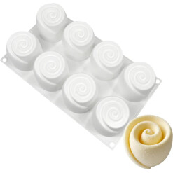 Silicone Mold Standing Swirl