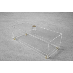 Long Loaf Dome Gold Legs