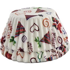 Happy Birthday  Cupcake Cups 50Ct