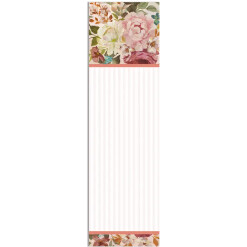 List Pad Cabbage Rose