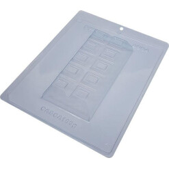 3 Piece Mold Barra De Chocolate